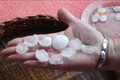 Egy Ausztria felől érkező szupercellából esett jégeső Vas megyében Egy Ausztria felől érkező szupercellából esett jégeső Vas megyében