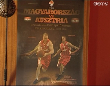 Magyarorsz�g-Ausztria kos�rlabda EB selejtez� Szombathelyen