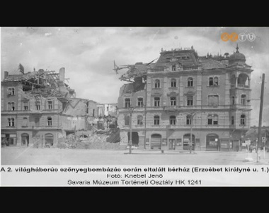 Az amerikai l�gier� t�mad�sa Szombathely ellen 1945. m�rcius 4-�n