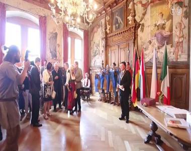 Szombathelyi k�ld�tts�g Kaufbeurenben