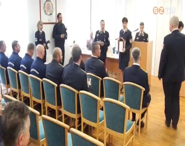 Ünnepi állománygyűlést tartottak a katasztrófavédelmi igazgatóságon Ünnepi állománygyűlést tartottak a katasztrófavédelmi igazgatóságon