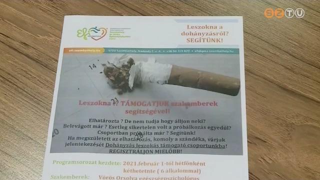 Dohányzásról való leszokást segítő online foglalkozás-sorozatot indít az Egészségfejlesztési Iroda Dohányzásról való leszokást segítő online foglalkozás-sorozatot indít az Egészségfejlesztési Iroda