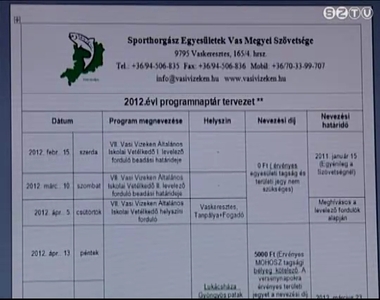 Elkészült a Vas Megyei Horgász Szövetség 2012-es eseménynaptára Elkészült a Vas Megyei Horgász Szövetség 2012-es eseménynaptára