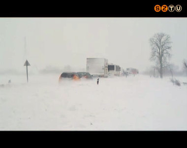 Tovább romlott a közlekedési helyzet Vas megyében Tovább romlott a közlekedési helyzet Vas megyében
