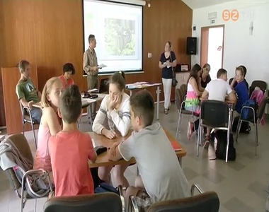 Term�szetismereti vet�lked�t szerveztek iskol�soknak az arbor�tumban