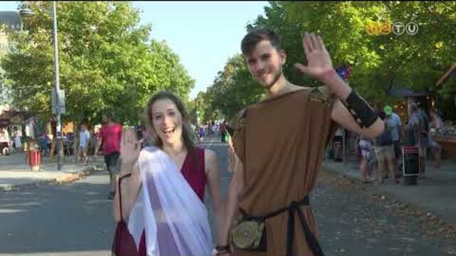 Római kort idéző esküvőt mutattak be az autentikus helyszínen