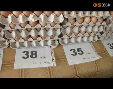 Hatályba lépett a tojás kilónkénti árának feltüntetésével kapcsolatos rendelet Hatályba lépett a tojás kilónkénti árának feltüntetésével kapcsolatos rendelet