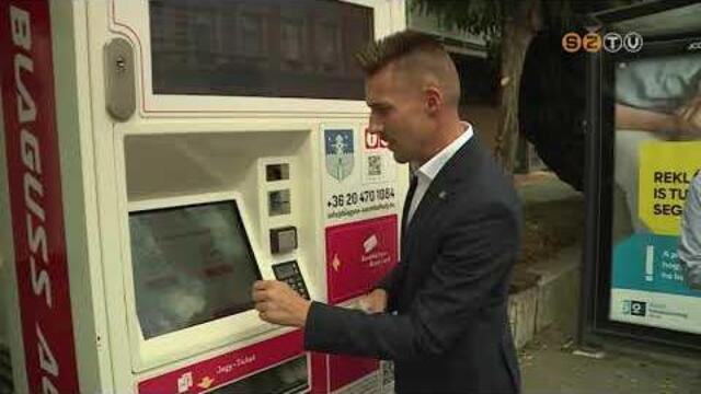 A jegy- &eacute;s b&eacute;rletautomat&aacute;kb&oacute;l is meg lehet v&aacute;ltani a helyi buszj&aacute;ratokra &eacute;rv&eacute;nyes di&aacute;kb&eacute;rletet