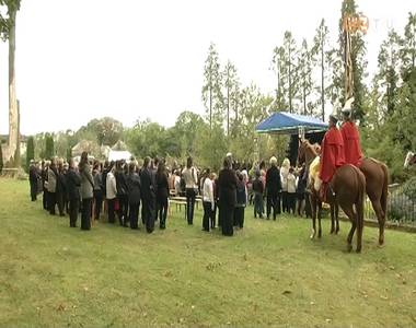 Az aradi v�rtan�kra eml�keztek R�t�ton, az Aradi Eml�kparkban