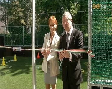 A Sz�rcsap� ovisok birtokba vett�k a sportp�ly�jukat