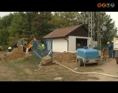 G�p�szeti- �s villamos rekonstrukci�t v�gez a napokban a Vasiv�z Zrt.