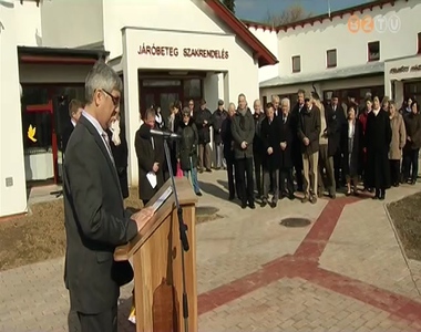 Elk�sz�lt a k�szegi Eg�szs�gh�z