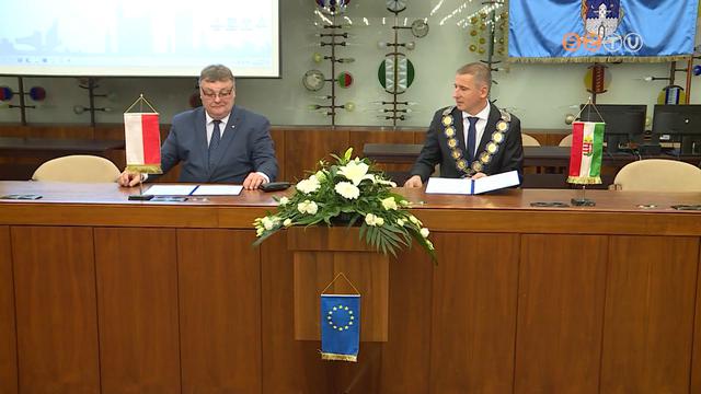 Testvérvárosi megállapodást kötött Szombathely és a lengyelországi Elblag