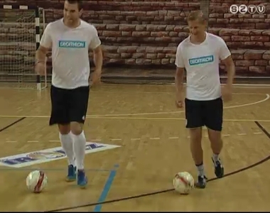 Edz�sben a futsalosok