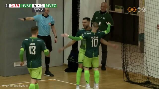 Jl kezdte a felshzi rjtszst a cmvd Halads futsalegyttese