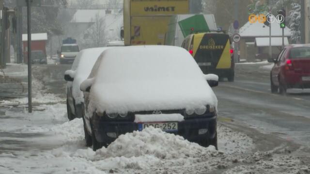 Kedden este jelentsebb havazs kezddtt Vas vrmegyben