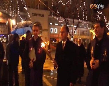 Advent m�sodik h�tv�g�je es�s id�vel k�sz�nt�tt be Szombathelyre