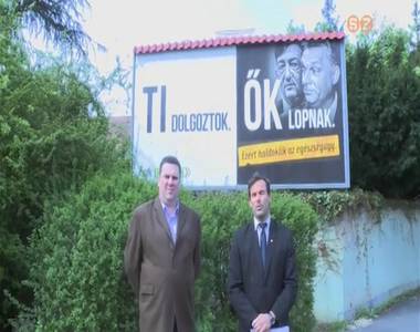 Orsz�gos plak�tkamp�nyba kezdett a Jobbik
