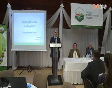 Gazdaf�rumot tartott a Nemzeti Agr�rgazdas�gi Kamara Vas megyei szervezete