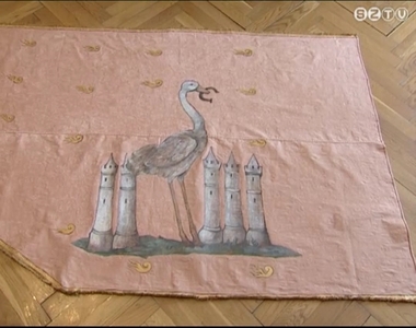 Egy 17. sz�zadi z�szl� ut��lete