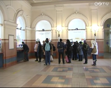 A hideg miatt nyitva lesznek a v�r�termek a GYSEV teljes h�l�zat�n a h�tv�g�n