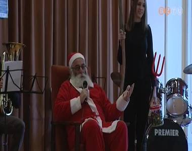 H�tr�nyos helyzet� gyerekeknek tartottak Mikul�s-�nneps�get