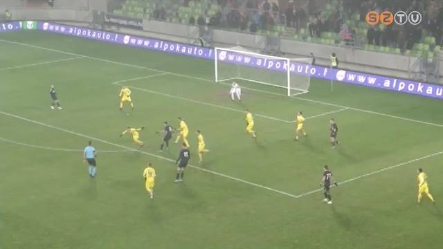 Kieső helyen telel a Haladás az NBII-ben Kieső helyen telel a Haladás az NBII-ben