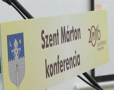 Szent M�rtonr�l tartottak konferenci�t