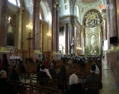 Fogadalmi mise a pestisj�rv�ny eml�k�re