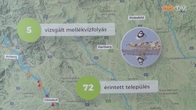 Lezárult A Rába vízminőségi és ökológiai állapota című projekt Lezárult A Rába vízminőségi és ökológiai állapota című projekt