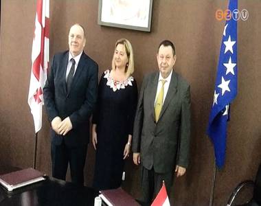 Testv�rmegyei meg�llapod�st k�t�tt Vas megye �s a georgiai Imereti r�gi�