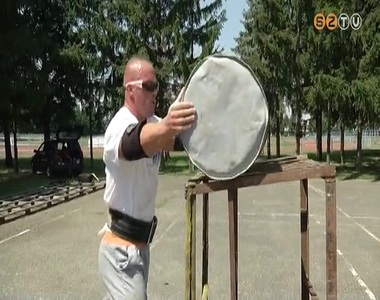 Gőzerővel készül Gadó András az Erős emberek országos bajnokságára Gőzerővel készül Gadó András az Erős emberek országos bajnokságára