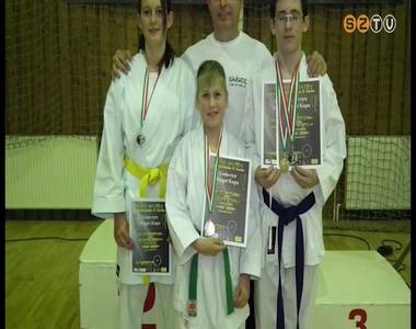 �gy szerepeltek a Leo Karate-do SE versenyz�i a t�k�li ny�lt OB-n