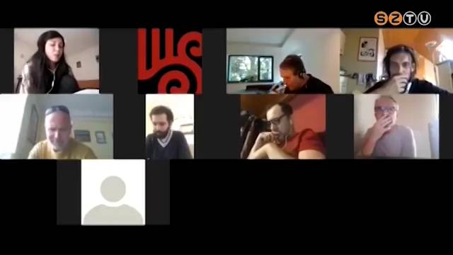 Egy internetes alkalmazás segítségével próbál a Weöres Sándor Színház társulata Egy internetes alkalmazás segítségével próbál a Weöres Sándor Színház társulata