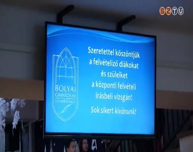 K�zponti �r�sbeli felv�teli a k�z�piskol�kban