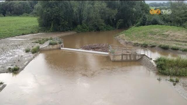 Az elmúlt napok csapadékos időjárása jelentős árhullámot indított el a vasi vízfolyásokon