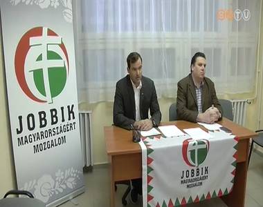 Az alapt�rv�ny-m�dos�t�sr�l tartott sajt�t�j�koztat�t a Jobbik