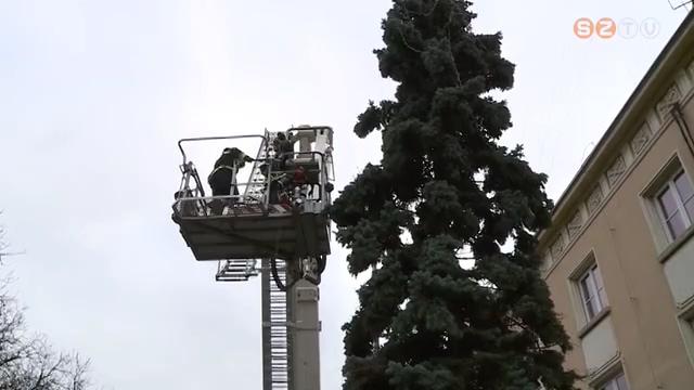 Feldíszítették a tűzoltók karácsonyfáját Feldíszítették a tűzoltók karácsonyfáját