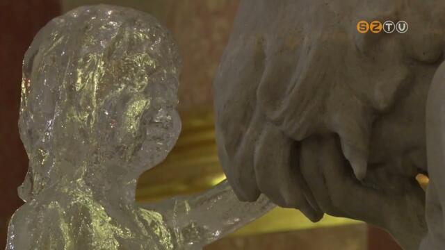 Szombathelyre rkezett a meg nem szletett gyermekeknek emlket llt vndorszobor