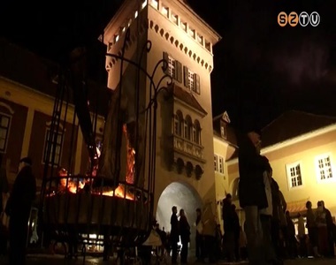 A műemléki környezet is erősíti az adventi hangulatot Kőszegen A műemléki környezet is erősíti az adventi hangulatot Kőszegen