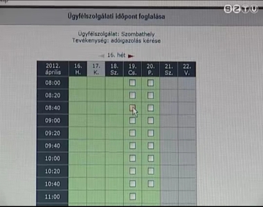 Előre lehet időpontot foglalni adóügyek intézéséhez Előre lehet időpontot foglalni adóügyek intézéséhez